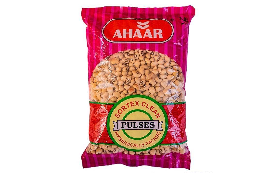 Ahaar White Lobhia    Pack  500 grams